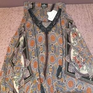 Medium Paisley Boutique Tank